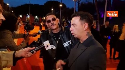 Festa del Cinema di Roma, Salmo, Noyz Narcos e Dario Argento sul red carpet per il loro videoclip