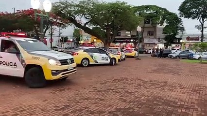 Forças de segurança lançam 'Operação Saturação' em Apucarana