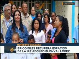Carabobo | Bricomiles recuperan espacios de la U.E. Adolfo Blonval López
