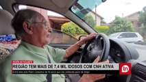 Região tem mais de 7 mil idosos com CNH ativa