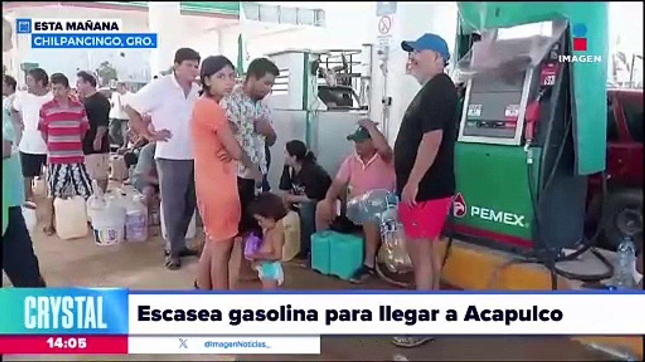 Escasea la gasolina en Chilpancingo