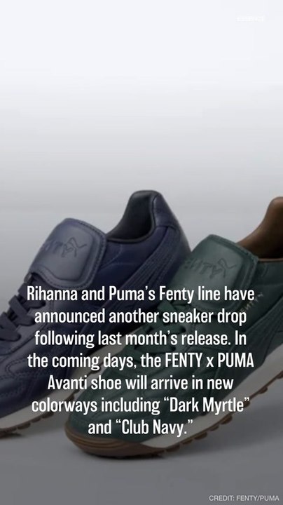 Fenty puma shoes mens navy cheap