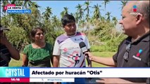 Familias de la zona rural de Acapulco salen a la carretera a pedir ayuda