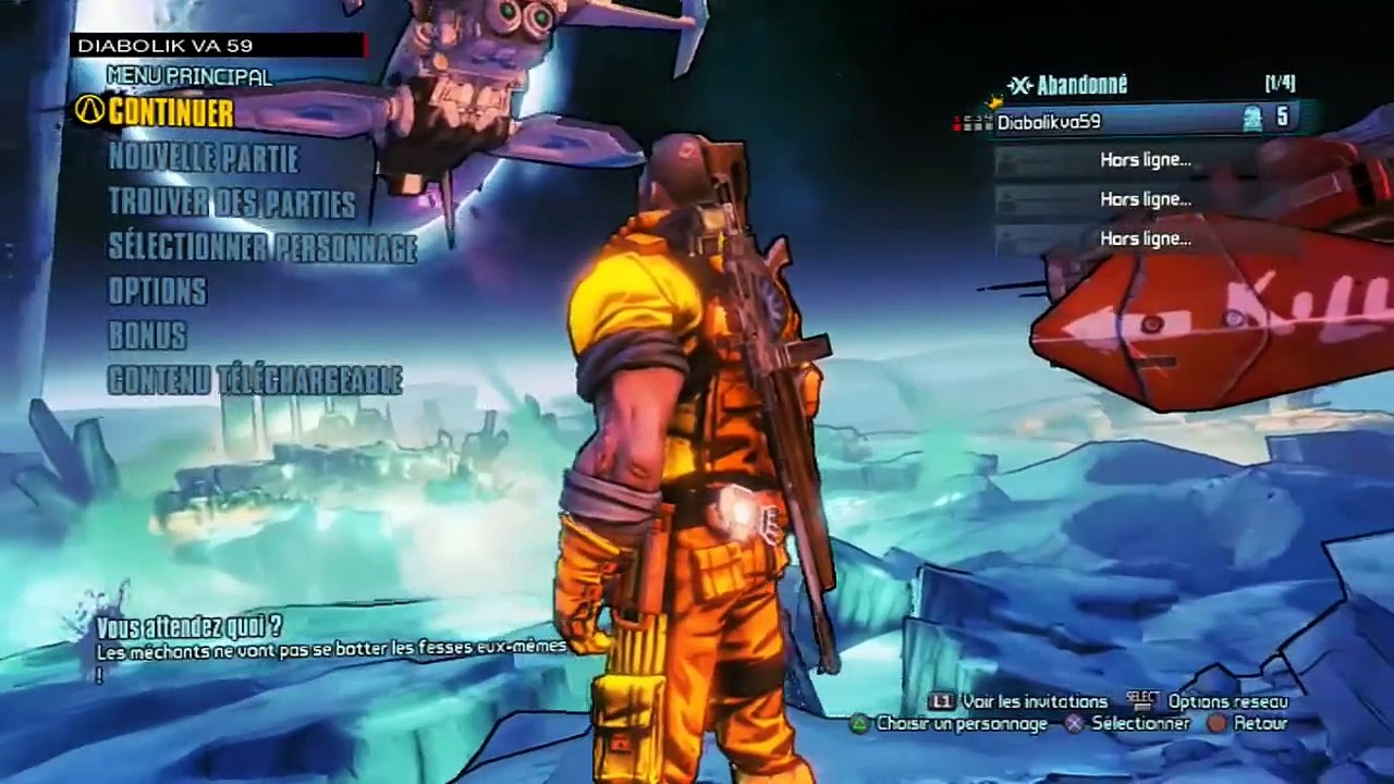 Borderlands TPS - Mission Principale n°3: Abandonné - Partie 1 [1080p HD]