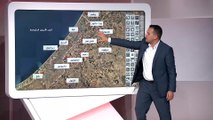 قصف غير مسبوق.. خريطة تفاعلية للوضع الميداني بقطاع غزة