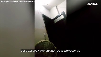 Gaza, padre disabile manda via i figli: "Meglio morire da solo"