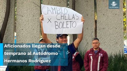 Fanático de Checo Pérez busca cambiar cervezas por boleto para la Fórmula 1