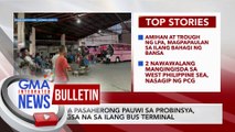 Mga pasaherong pauwi sa probinsya, dagsa na sa ilang bus terminal | GMA Integrated News Bulletin