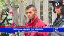 Operativo en El Agustino: PNP detiene a cinco sujetos con armas de fuego y droga