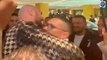 Tyson Fury and Oleksandr Usyk Share an unexpected Embrace ahead of his Battle of the Baddest Fight