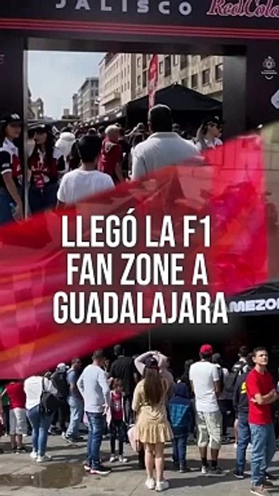 Llegó a Guadalajara la F1 Fan Zone, habrá múltiples actividades gratuitas para los amantes de la velocidad  #TuNotiReel