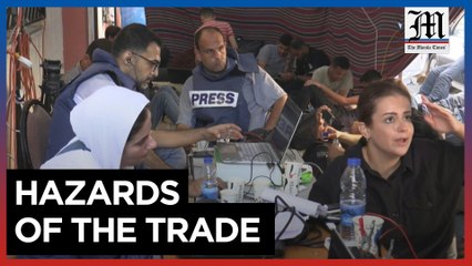 Journalists caught up in deadly Gaza conflict