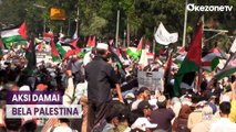 Kecam Genosida di Palestina, Ribuan Orang Geruduk Kedubes Amerika Serikat