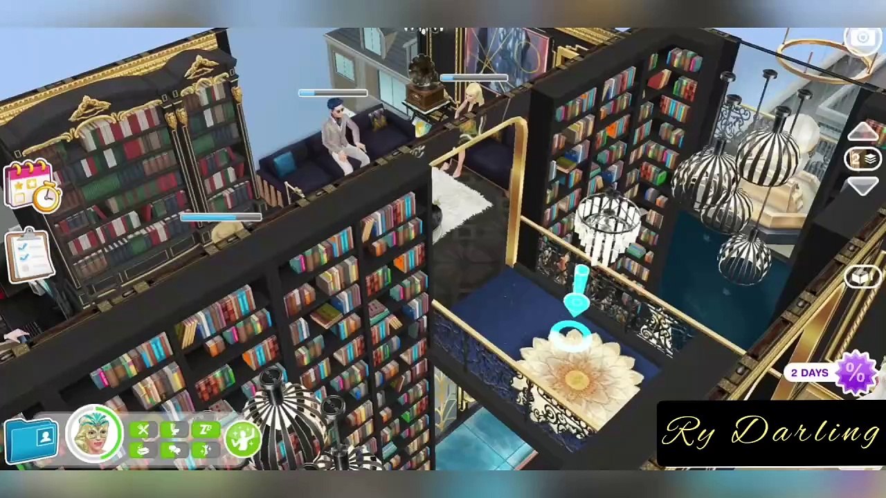 [THE LUXURY APARTMENT] - Second Floor and Third Floor - THE SIMS FREEPLAY - Build and Design