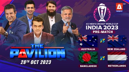 The Pavilion | AUSTRALIA vs NEW ZEALAND (Pre-Match) Expert Analysis | 28 October 2023 | A Sports