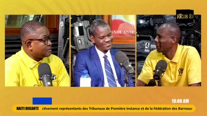 #HAITI|DEKANTE| Mag.Wando Saint-Villier,Me. Evens Fils