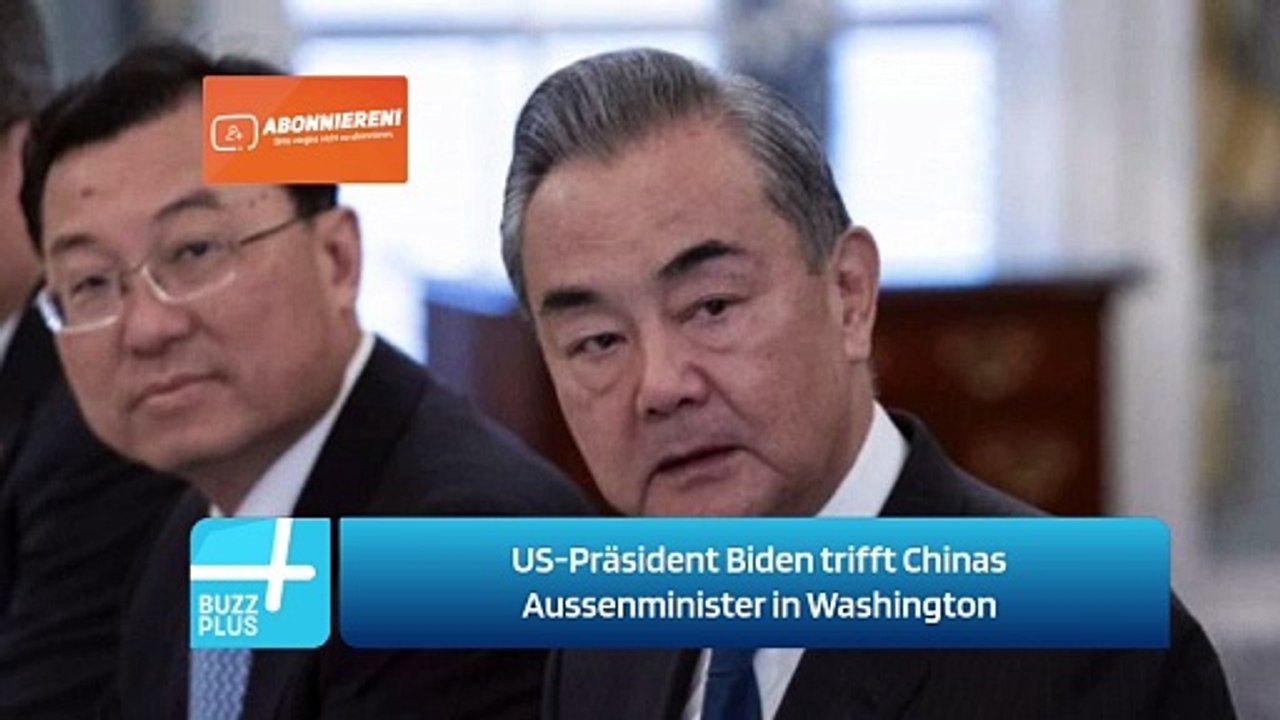 US-Präsident Biden trifft Chinas Aussenminister in Washington