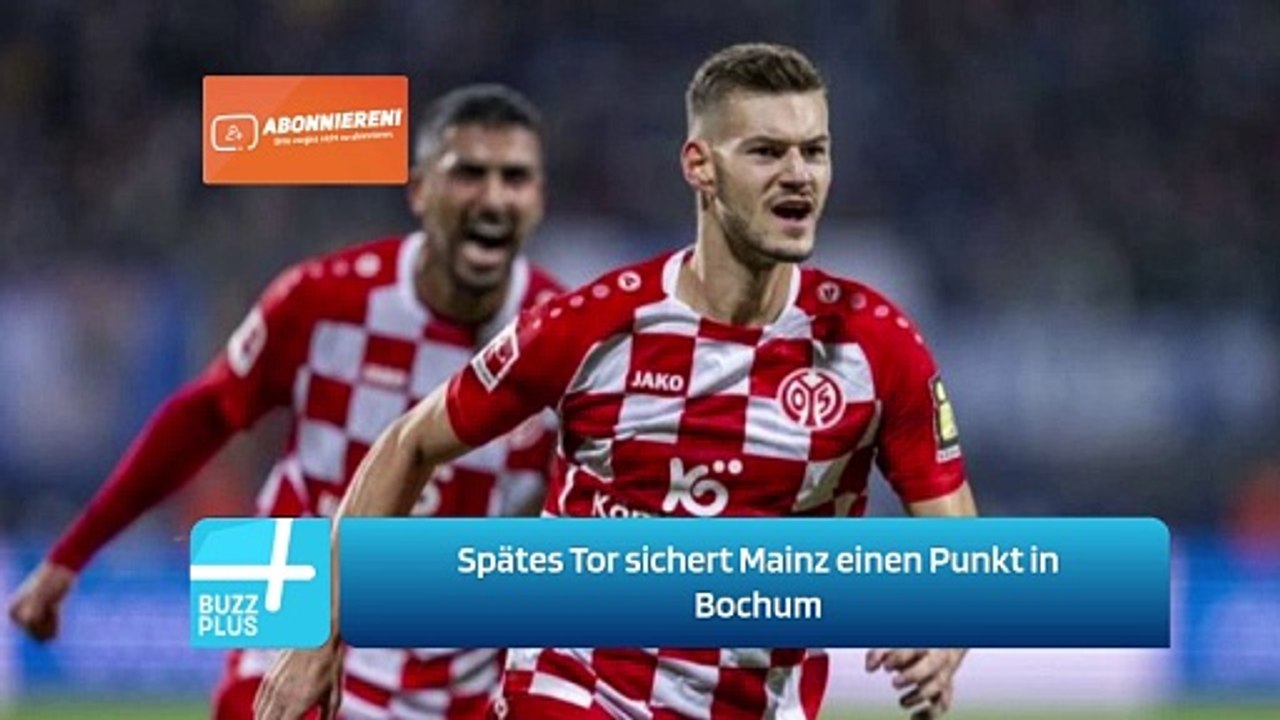 Spätes Tor sichert Mainz einen Punkt in Bochum
