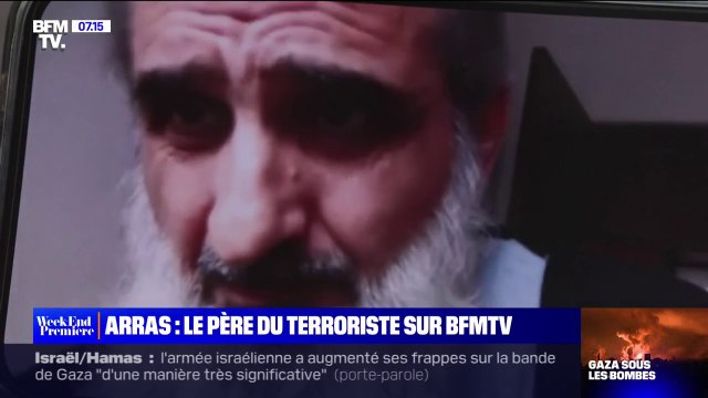 Arras: Aujourd'hui, ce qu'il a fait, c'est inacceptable , le père de l'assaillant témoigne sur BFMTV