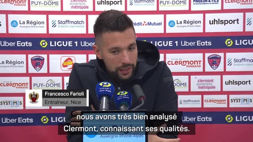 OGC Nice : Farioli : “On a eu la patience d'attaque avec ordre, discipline”