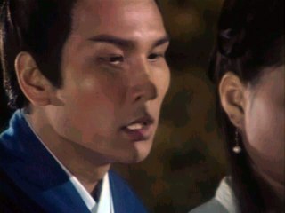 The Return of the Condor Heroes 95 in slow motion 神鵰俠侶 古天樂版 尹志平忍不住親吻了小龍女的玉頸 Yin Zhiping couldn't help but kiss Xiaolongnu's neck