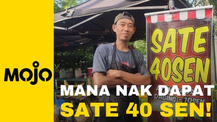 Sate ayam 40 sen di Jitra