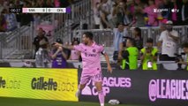 Taylor puts Messi in with the chip to give us the early lead over Orlando City