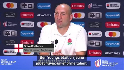 Angleterre - Borthwick et Farrell rendent hommage à Ben Youngs