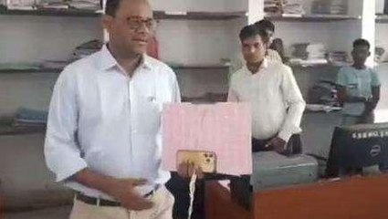 राजसमंद: रिटर्निंग ऑफिसर का औचक निरीक्षण, कर्मचारियों में मचा हड़कंप और फिर