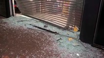 Corsa furtado invade fachada de loja de roupas na antiga rodoviária de Cascavel