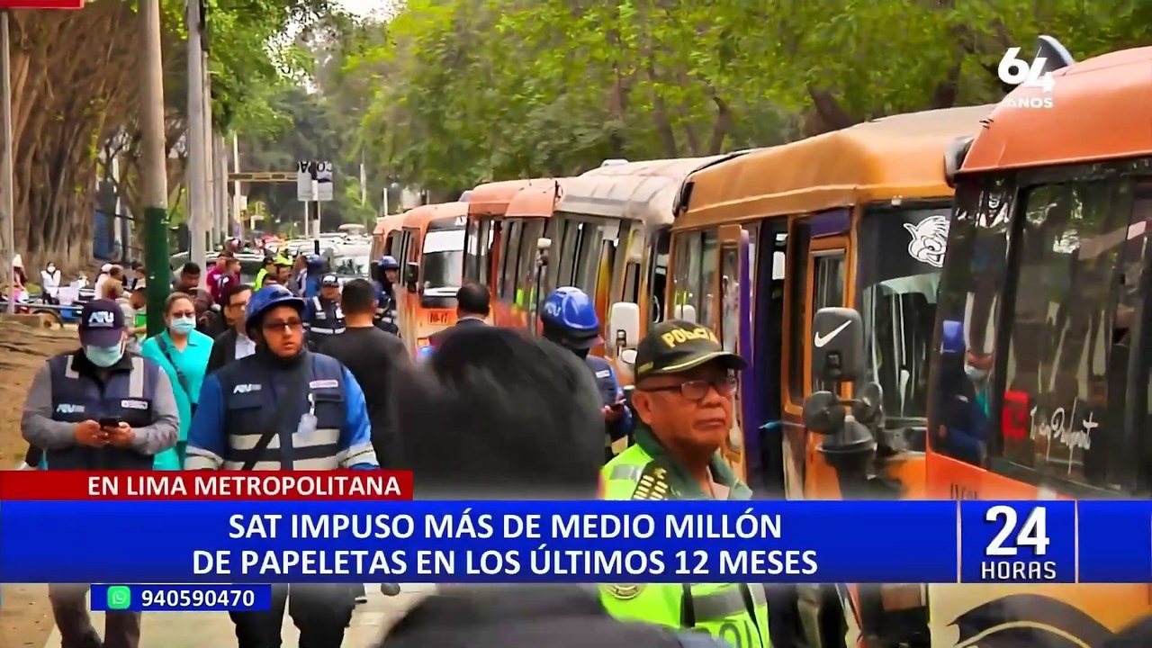 Vía de Evitamiento, Av. Próceres y Av. Argentina son las rutas donde se cometieron más infracciones