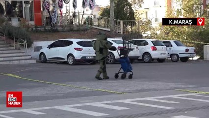 Kahramanmaraş’ta şüpheli paket alarmı