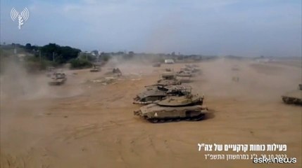 Notte di fuoco su Gaza, l'invasione israeliana sembra pi? vicina