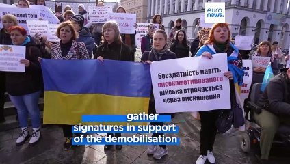 Combat fatigue - families of Ukraine's frontline troops ask for them to be given a break