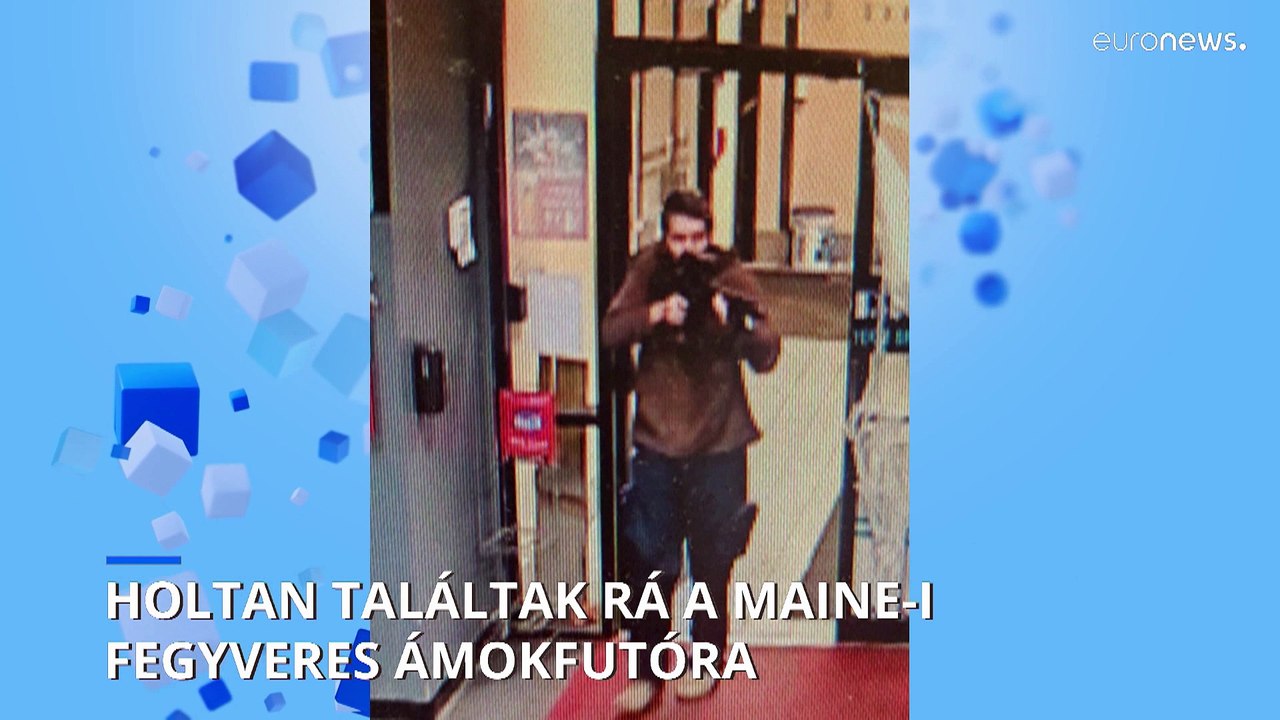 Megtalálták a maine-i fegyveres ámokfutó holttestét, valószínűleg öngyilkos lett