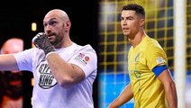 Cristiano Ronaldo ‘punches’ Tyson Fury as pair joke ahead of Francis Ngannou fight