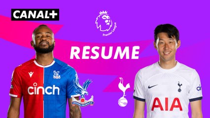 Le résumé de Crystal Palace / Tottenham - Premier League 2023-24 (J10)