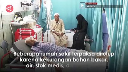 Kondisi Terkini Rumah Sakit di Gaza Ditutup Karena Kekurangan Pasokan Medis