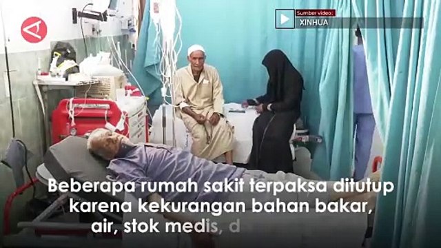 Kondisi Terkini Rumah Sakit di Gaza Ditutup Karena Kekurangan Pasokan Medis