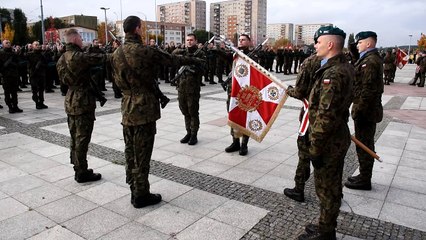 Od dziś stali się żołnierzami. Przysięga ochotników w "Błękitnej" i w 5 Pułku Inżynieryjnym