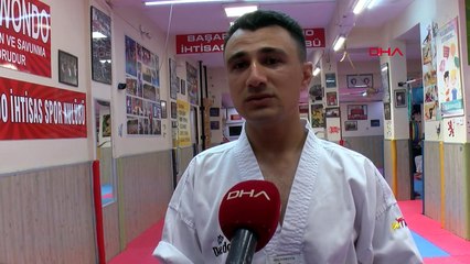 Erozyon Makinesi Kazası Sonrası Tekvando Şampiyonu