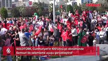 Cumhuriyet'in 100’üncü yılında SOLOTÜRK'ten selamlama uçuşu