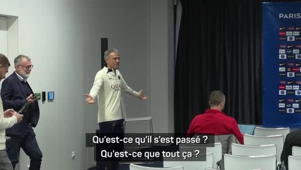 PSG - Luis Enrique blague avec la presse : “Je pensais que les journalistes français étaient plus costauds”