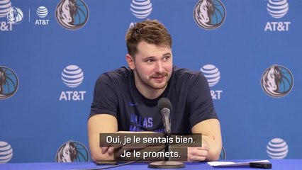 Mavericks - Dončić sur son shoot de la gagne : “Je ne sais pas comment j’ai fait !”