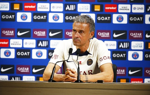 Replay : Conf de presse de Luis Enrique avant Stade Brestois 29 - Paris Saint-Germain