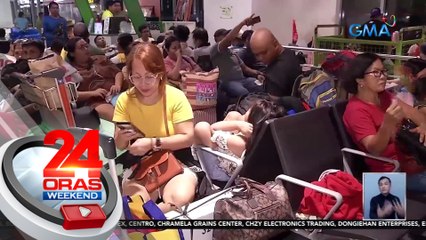 Mga uuwi sa probinsya, dagsa sa PITX | 24 Oras Weekend