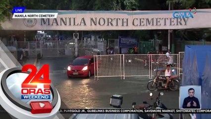 Ilang residente, dumalaw na sa Manila North Cemetery para iwas-siksikan | 24 Oras Weekend