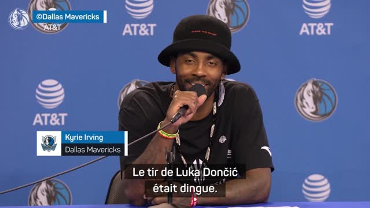 Mavericks - Irving : “Le tir de Luka Dončić était dingue !”