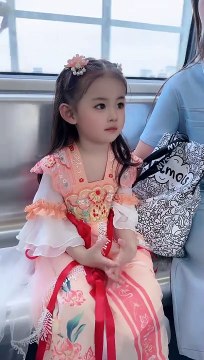 Beautiful Baby In The Train | Beautiful Baby With Mom | Cute Babies | Naughty Babies #babyvideos #baby #babies #beautiful #cutebabies #fun #love #cute #beautiful