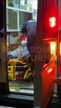 #Preliminar La falta de luz y de pericia al volante, fueron la causa por la que un joven resultó lesionado tras derrapar de su motocicleta sobre carretera libre a Zapotlanejo #GuardiaNocturna